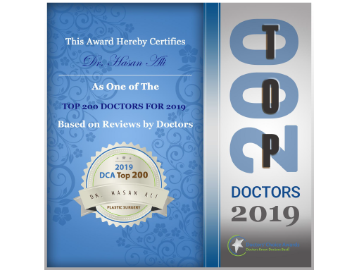 Dr. Hasan Ali - Top Doctor Award 2019