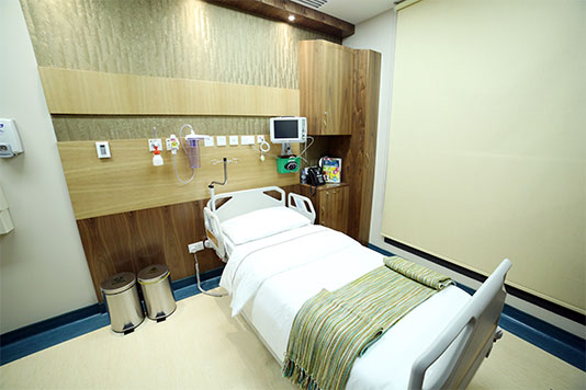 Hasan Surgery - patient recovery room