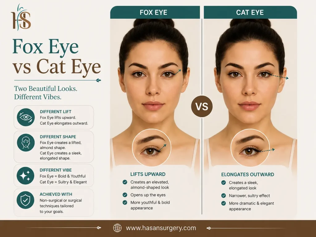 Fox Eye vs Cat Eye